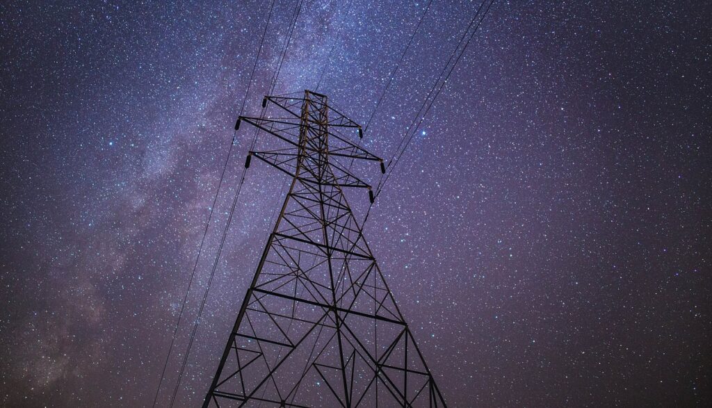 power lines, night, stars-922969.jpg